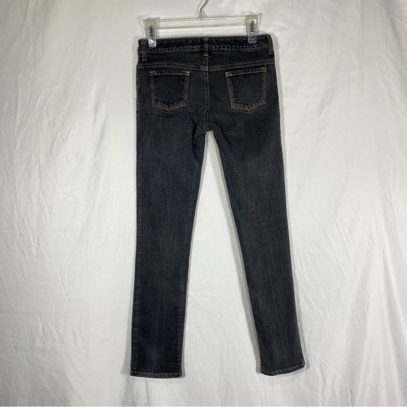 Old Navy Faded Black Denim Boys Skinny Jeans - Picture 3 of 8